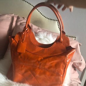 Neiman Marcus orange retro bag🧡